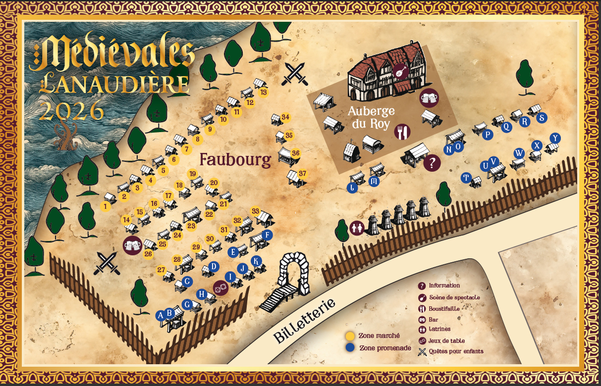 Les Médiévales de Lanaudière Les Médiévales de Lanaudière